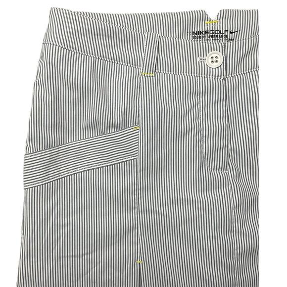 Nike Golf Tour‎ Dri-Fit Pop Pleats Performance Pin Stripe Skort Size 6 - Picture 3 of 10
